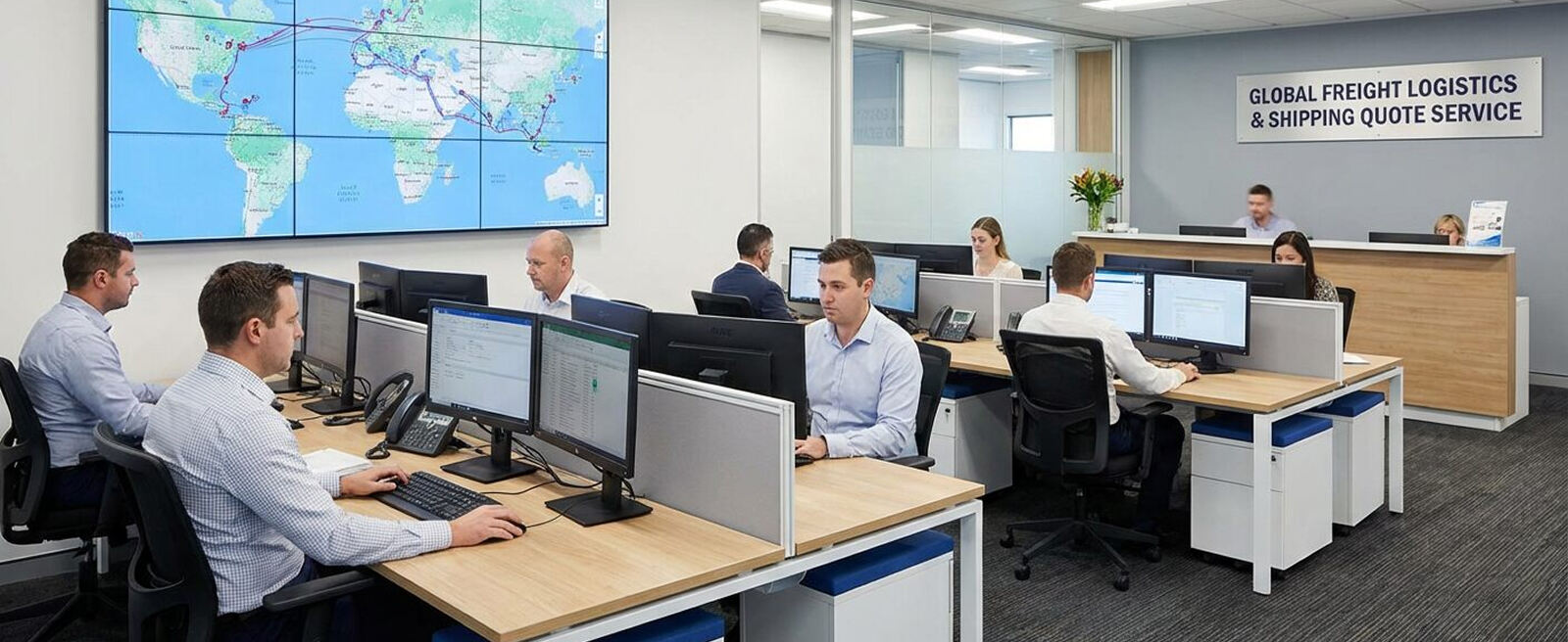 Professional freight logistics and shipping quote service